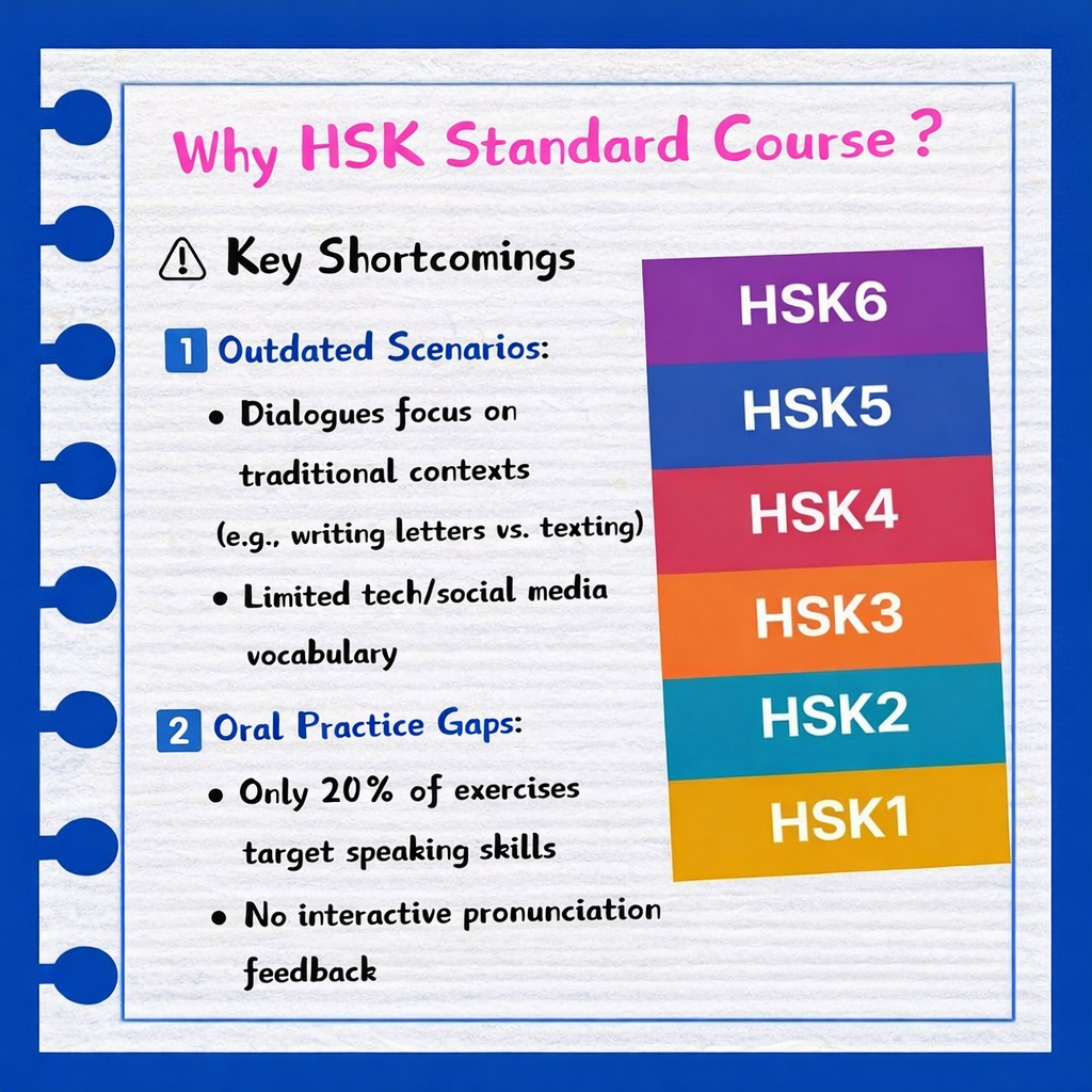 HSK 1 Textbook & Workbook with Answers and Audio